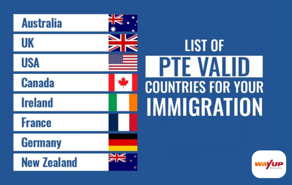 PTE Accepted Countries for Indian Students